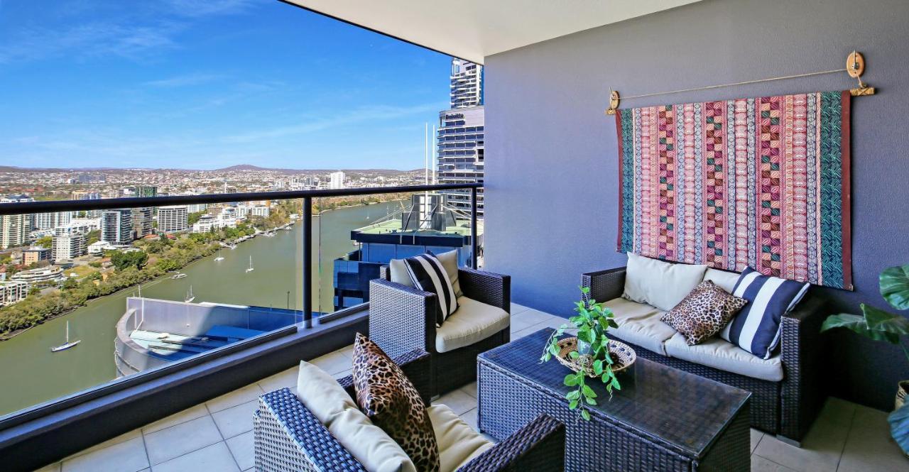 African Escape On Level 38 - Balcony With Views Brisbane Zewnętrze zdjęcie