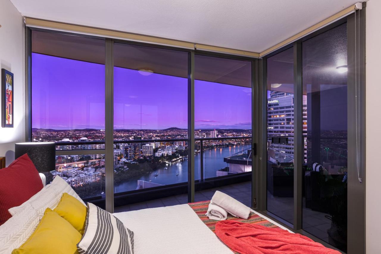 African Escape On Level 38 - Balcony With Views Brisbane Zewnętrze zdjęcie