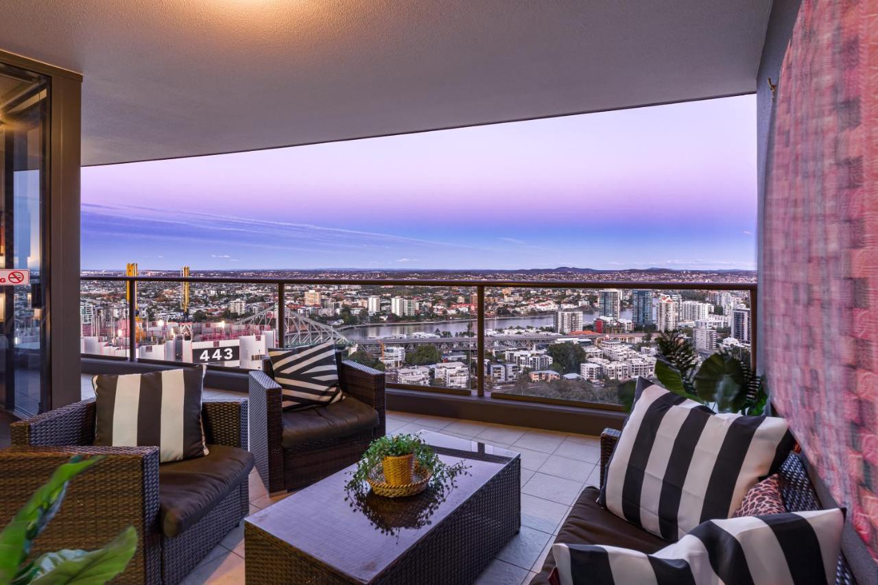 African Escape On Level 38 - Balcony With Views Brisbane Zewnętrze zdjęcie