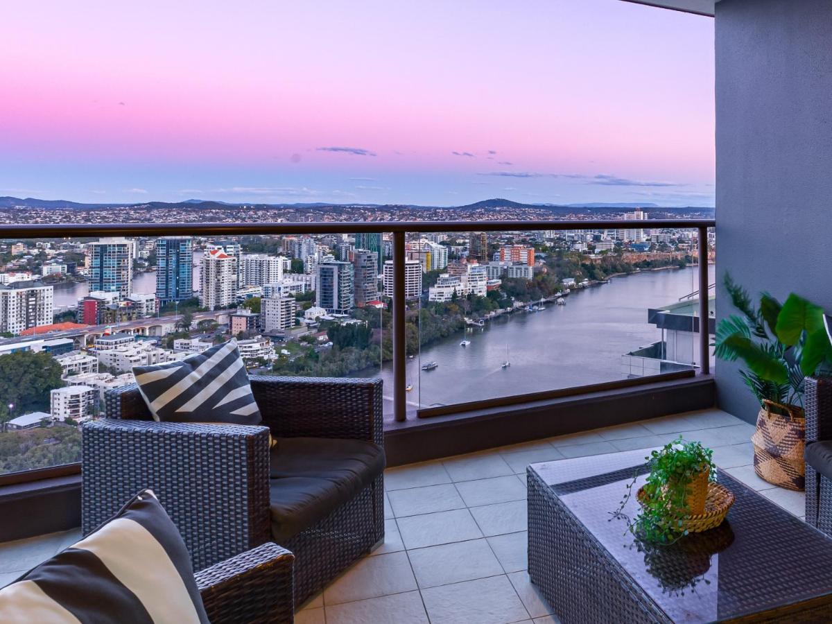 African Escape On Level 38 - Balcony With Views Brisbane Zewnętrze zdjęcie