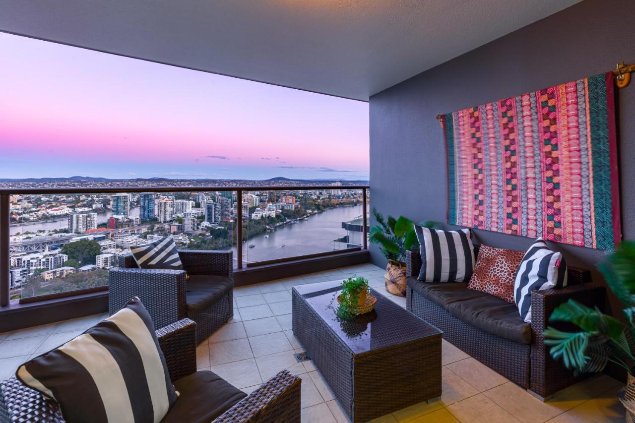 African Escape On Level 38 - Balcony With Views Brisbane Zewnętrze zdjęcie